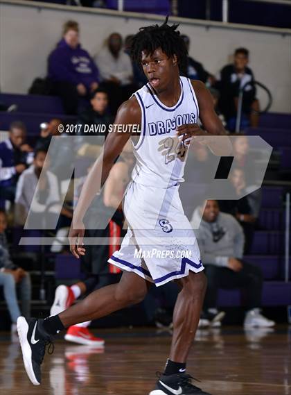 Thumbnail 3 in Salesian College Preparatory vs. Sacramento (St. Hope Elite Classic) photogallery.