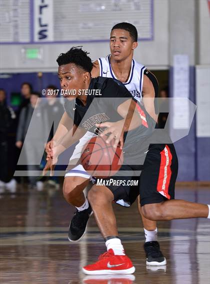 Thumbnail 2 in Salesian College Preparatory vs. Sacramento (St. Hope Elite Classic) photogallery.