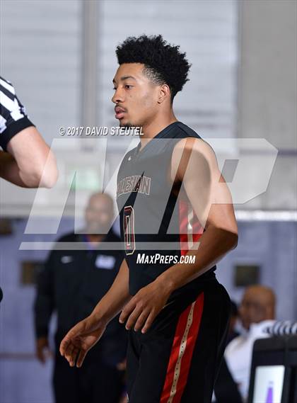 Thumbnail 2 in Salesian College Preparatory vs. Sacramento (St. Hope Elite Classic) photogallery.