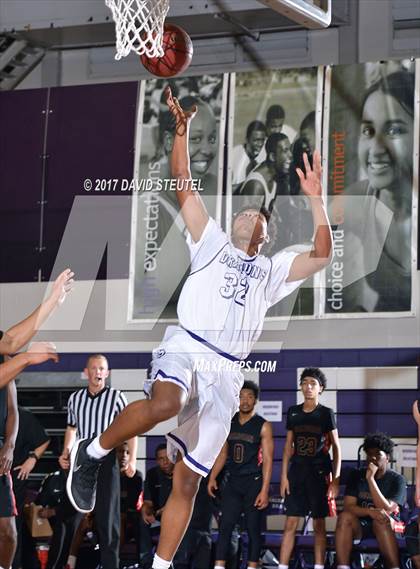 Thumbnail 3 in Salesian College Preparatory vs. Sacramento (St. Hope Elite Classic) photogallery.