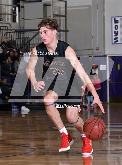Thumbnail 2 in Salesian College Preparatory vs. Sacramento (St. Hope Elite Classic) photogallery.