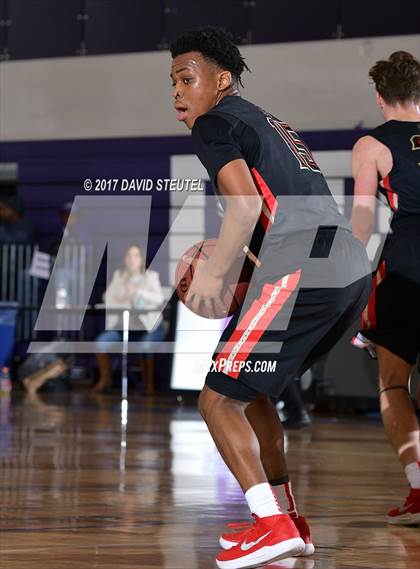 Thumbnail 1 in Salesian College Preparatory vs. Sacramento (St. Hope Elite Classic) photogallery.