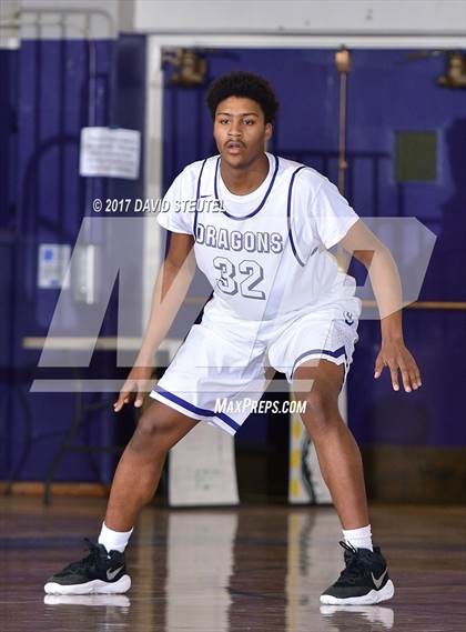 Thumbnail 1 in Salesian College Preparatory vs. Sacramento (St. Hope Elite Classic) photogallery.