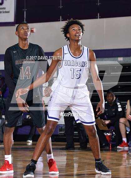 Thumbnail 3 in Salesian College Preparatory vs. Sacramento (St. Hope Elite Classic) photogallery.