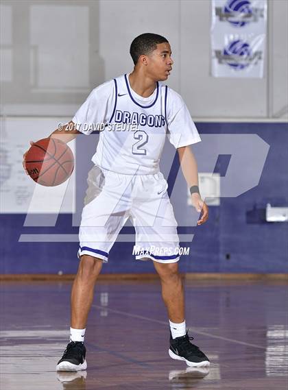 Thumbnail 2 in Salesian College Preparatory vs. Sacramento (St. Hope Elite Classic) photogallery.