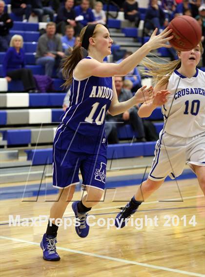 Thumbnail 2 in Kapaun Mt. Carmel vs Andover (KSHSAA 5A Sub-State Final) photogallery.
