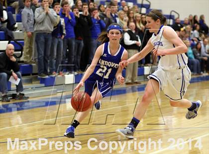 Thumbnail 3 in Kapaun Mt. Carmel vs Andover (KSHSAA 5A Sub-State Final) photogallery.
