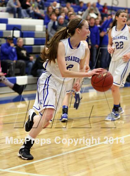 Thumbnail 3 in Kapaun Mt. Carmel vs Andover (KSHSAA 5A Sub-State Final) photogallery.