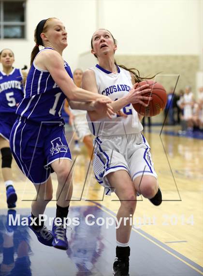 Thumbnail 2 in Kapaun Mt. Carmel vs Andover (KSHSAA 5A Sub-State Final) photogallery.
