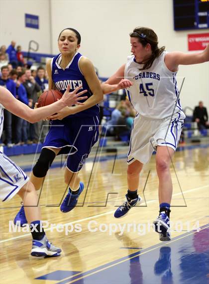 Thumbnail 2 in Kapaun Mt. Carmel vs Andover (KSHSAA 5A Sub-State Final) photogallery.