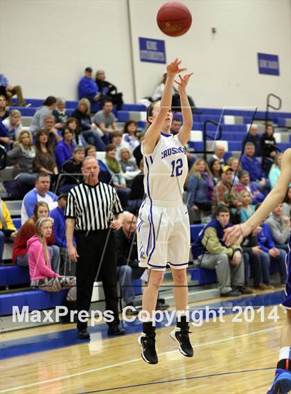 Thumbnail 2 in Kapaun Mt. Carmel vs Andover (KSHSAA 5A Sub-State Final) photogallery.