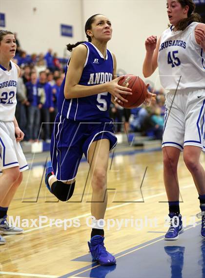 Thumbnail 3 in Kapaun Mt. Carmel vs Andover (KSHSAA 5A Sub-State Final) photogallery.