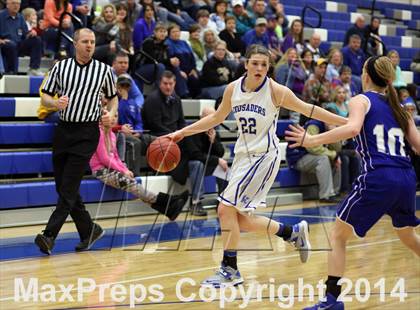 Thumbnail 2 in Kapaun Mt. Carmel vs Andover (KSHSAA 5A Sub-State Final) photogallery.