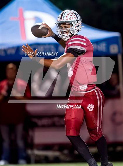 Thumbnail 3 in Parkview Baptist @ Dunham (LHSAA Division III Select Quadrant 4 Round 2) photogallery.