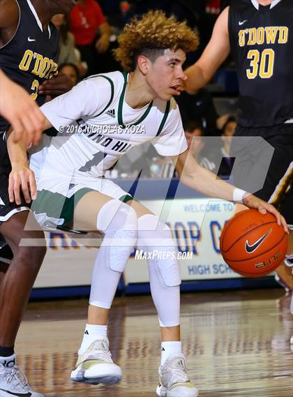 Thumbnail 3 in Chino Hills vs. Bishop O'Dowd (Tarkanian Classic) photogallery.