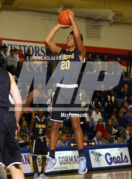 Thumbnail 1 in Chino Hills vs. Bishop O'Dowd (Tarkanian Classic) photogallery.