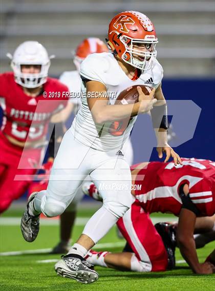 Thumbnail 1 in Kemp vs. Pottsboro (UIL 3A Division I Region II Bi-District) photogallery.