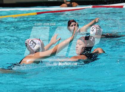 Thumbnail 2 in Sacred Heart Prep vs St. Francis (Carondelet JV Cougar Classic) photogallery.