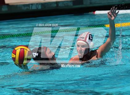 Thumbnail 2 in Sacred Heart Prep vs St. Francis (Carondelet JV Cougar Classic) photogallery.