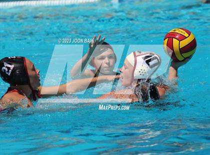Thumbnail 2 in Sacred Heart Prep vs St. Francis (Carondelet JV Cougar Classic) photogallery.