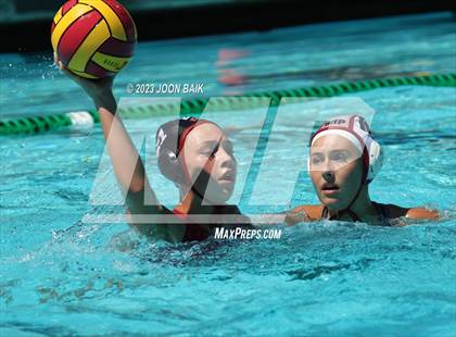 Thumbnail 2 in Sacred Heart Prep vs St. Francis (Carondelet JV Cougar Classic) photogallery.