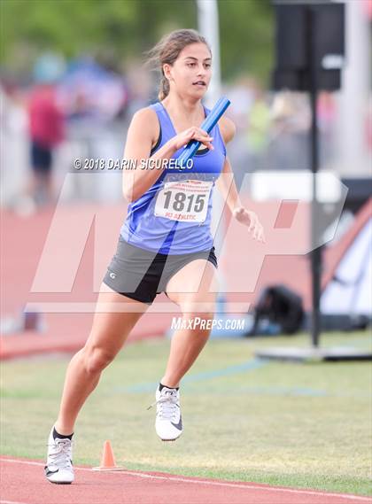 Thumbnail 2 in AIA Track & Field Preliminaries (Girls 4X100 Relay D1/D2) photogallery.