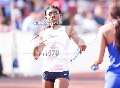 Thumbnail 2 in AIA Track & Field Preliminaries (Girls 4X100 Relay D1/D2) photogallery.