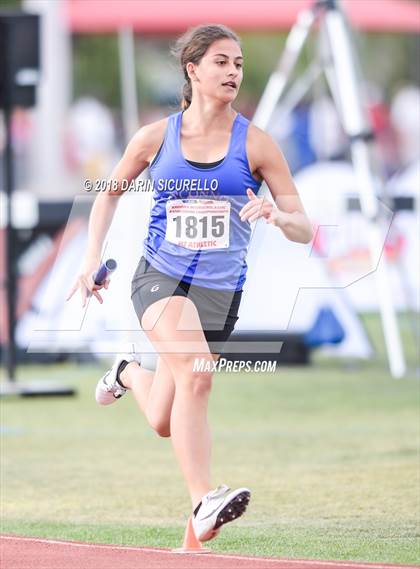 Thumbnail 1 in AIA Track & Field Preliminaries (Girls 4X100 Relay D1/D2) photogallery.