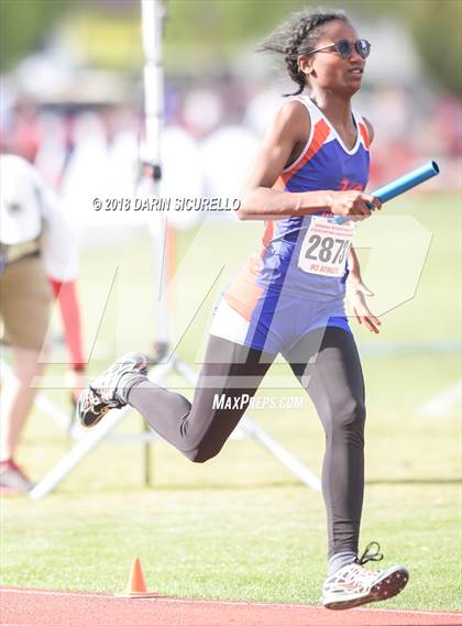 Thumbnail 1 in AIA Track & Field Preliminaries (Girls 4X100 Relay D1/D2) photogallery.