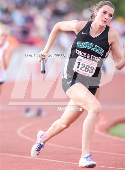 Thumbnail 3 in AIA Track & Field Preliminaries (Girls 4X100 Relay D1/D2) photogallery.