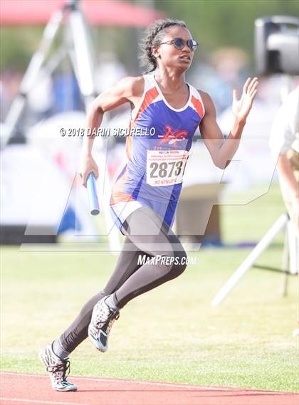 Thumbnail 2 in AIA Track & Field Preliminaries (Girls 4X100 Relay D1/D2) photogallery.