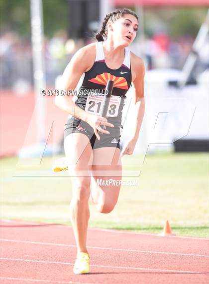 Thumbnail 3 in AIA Track & Field Preliminaries (Girls 4X100 Relay D1/D2) photogallery.