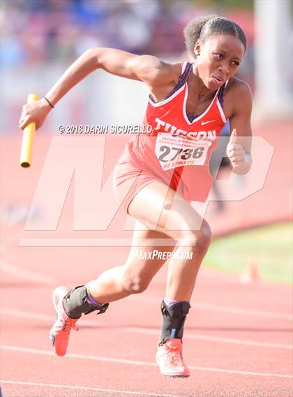 Thumbnail 2 in AIA Track & Field Preliminaries (Girls 4X100 Relay D1/D2) photogallery.