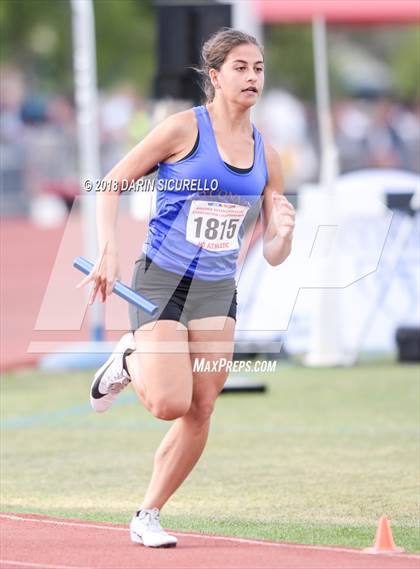 Thumbnail 3 in AIA Track & Field Preliminaries (Girls 4X100 Relay D1/D2) photogallery.