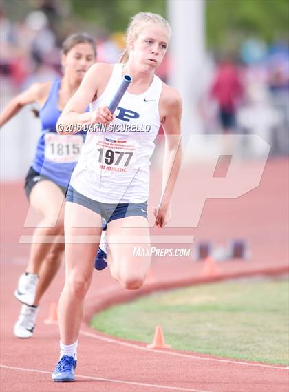 Thumbnail 2 in AIA Track & Field Preliminaries (Girls 4X100 Relay D1/D2) photogallery.