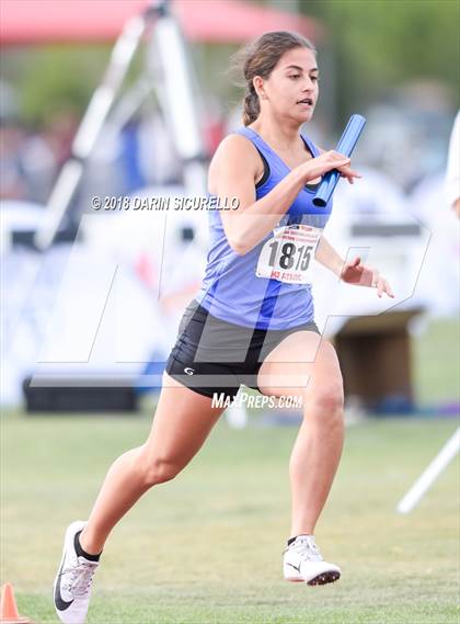 Thumbnail 2 in AIA Track & Field Preliminaries (Girls 4X100 Relay D1/D2) photogallery.