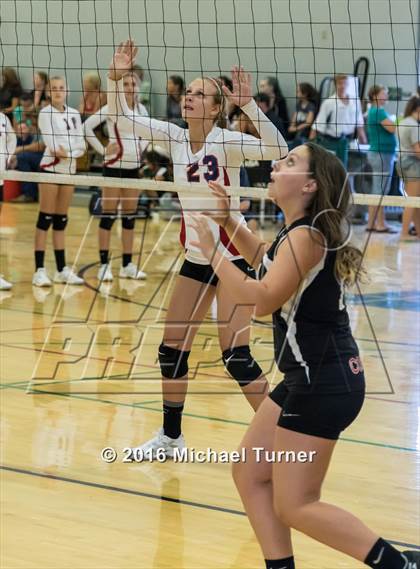 Thumbnail 3 in Las Plumas vs. Corning   (Red Bluff Tournament) photogallery.