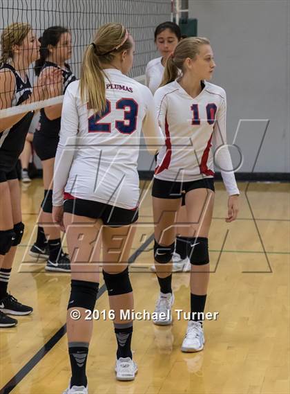 Thumbnail 2 in Las Plumas vs. Corning   (Red Bluff Tournament) photogallery.