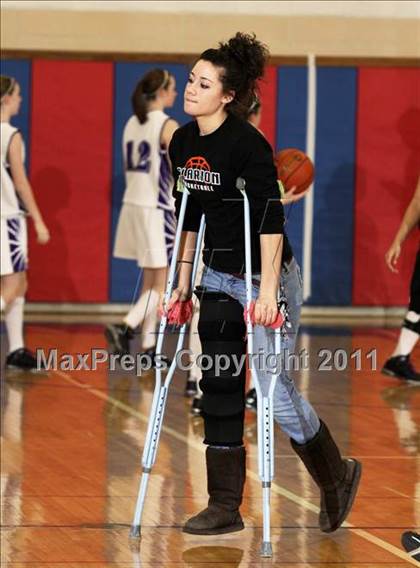Thumbnail 1 in Coudersport vs. Clarion Area (District IX Semifinals) photogallery.