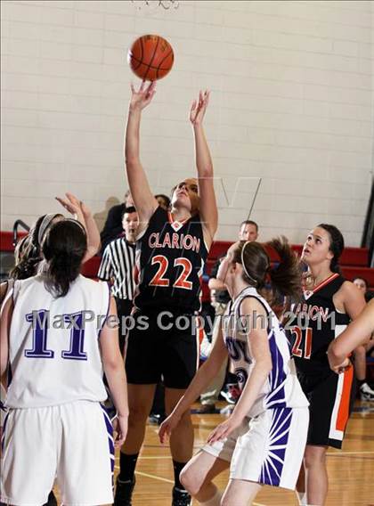 Thumbnail 1 in Coudersport vs. Clarion Area (District IX Semifinals) photogallery.