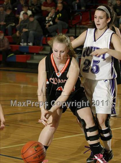 Thumbnail 3 in Coudersport vs. Clarion Area (District IX Semifinals) photogallery.