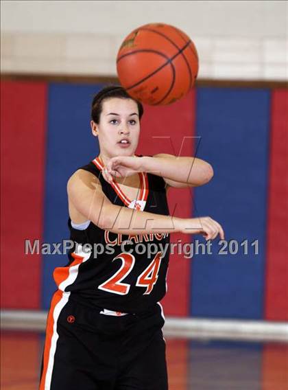 Thumbnail 2 in Coudersport vs. Clarion Area (District IX Semifinals) photogallery.