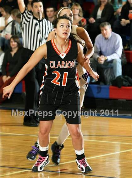 Thumbnail 1 in Coudersport vs. Clarion Area (District IX Semifinals) photogallery.
