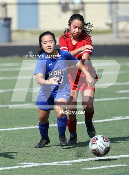 Thumbnail 2 in Butler vs. North Mecklenburg photogallery.