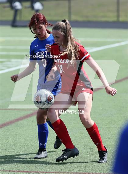 Thumbnail 2 in Butler vs. North Mecklenburg photogallery.