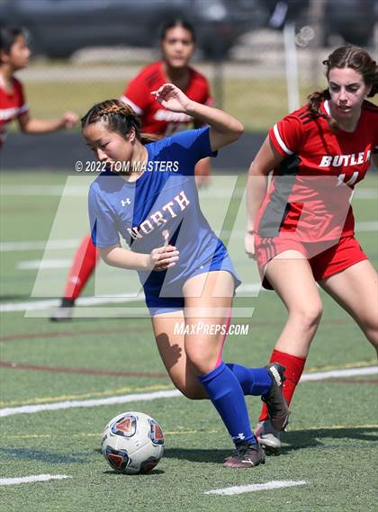 Thumbnail 1 in Butler vs. North Mecklenburg photogallery.