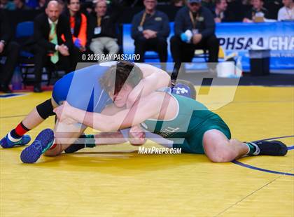Thumbnail 1 in NYSPHSAA Wrestling Championships - Finals 160 lbs - 285 lbs photogallery.