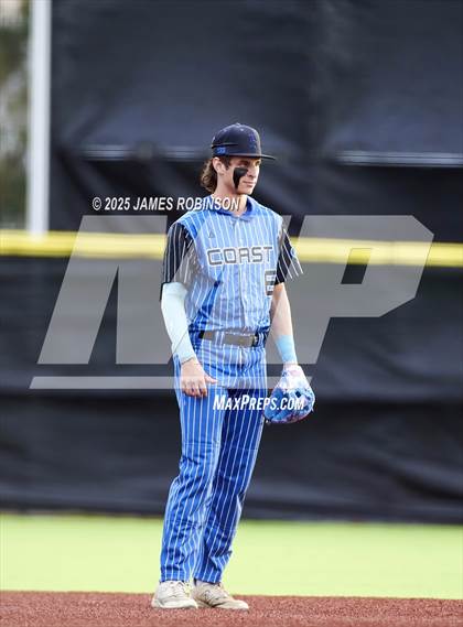 Thumbnail 2 in First Coast vs Christ's Church Academy (Walk Off Charities Preseason Tournament) photogallery.