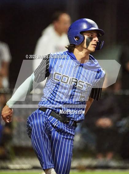Thumbnail 1 in First Coast vs Christ's Church Academy (Walk Off Charities Preseason Tournament) photogallery.