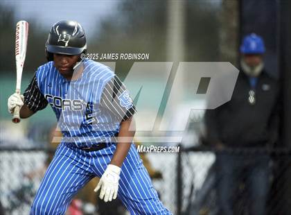 Thumbnail 3 in First Coast vs Christ's Church Academy (Walk Off Charities Preseason Tournament) photogallery.